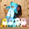 Colorful Glowing Light Up LED Teddy Bear 50cm Stuffed Animal Plush Toy