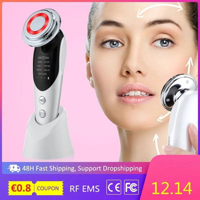 Skin Care Facial Massager 7 in 1 Face Lift Skin Rejuvenation Device