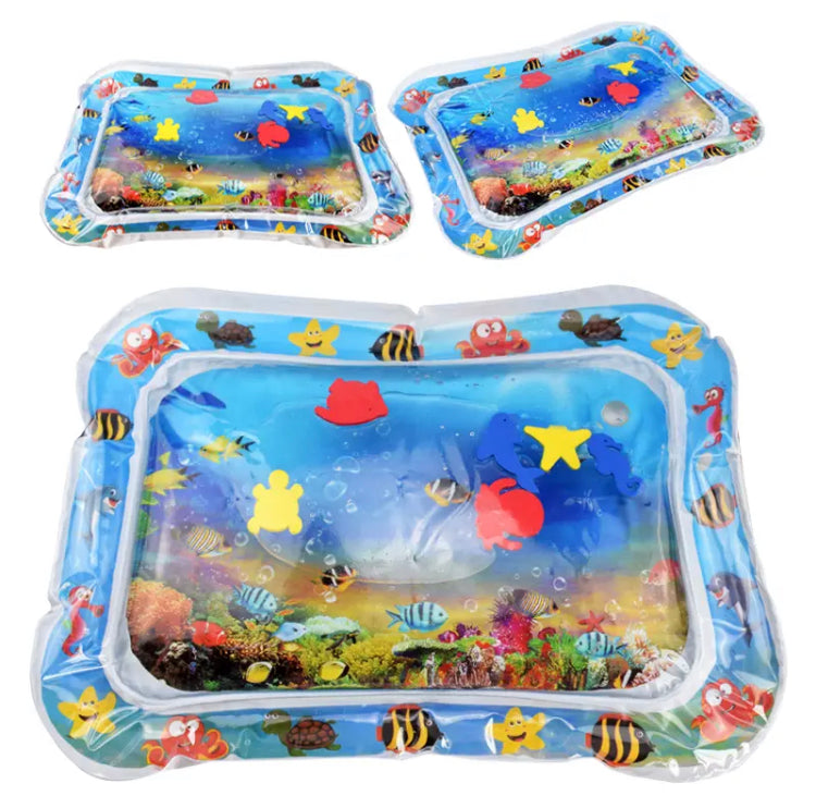 Baby Water Play Mat| Inflatable Tummy Time Water Play Mat For Infants