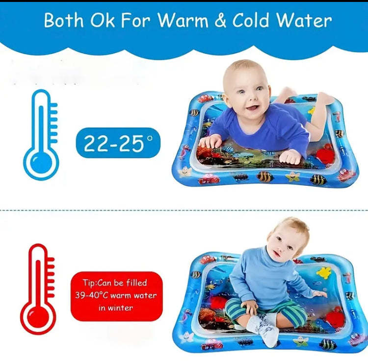  Baby Water Play Mat| Inflatable Tummy Time Water Play Mat For Infants