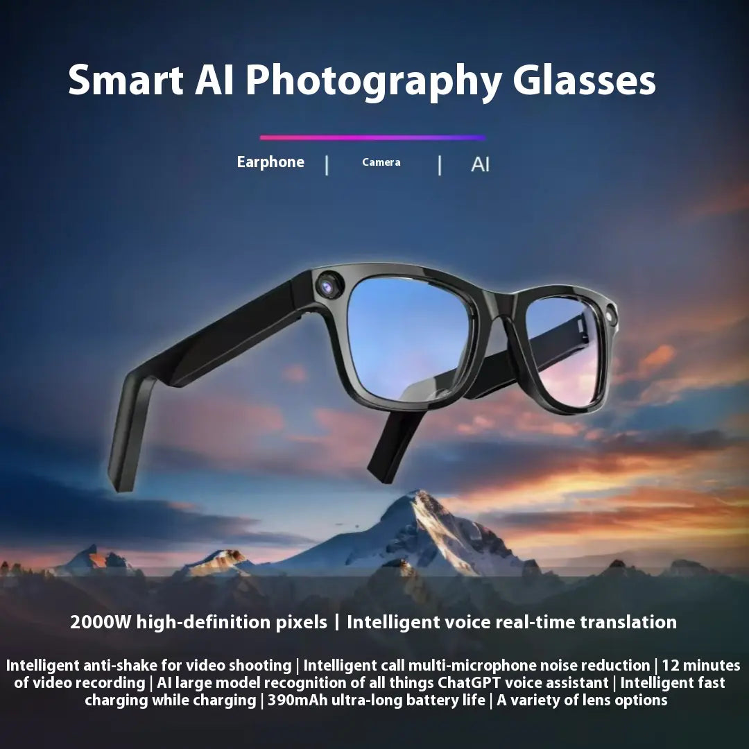 Nik & Nakks AI Camera Smart Glasses AI Camera Smart Glasses
