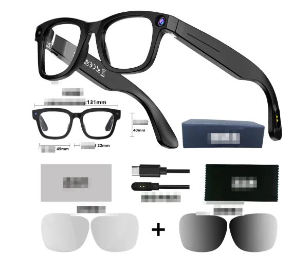 Nik & Nakks AI Camera Smart Glasses AI Camera Smart Glasses