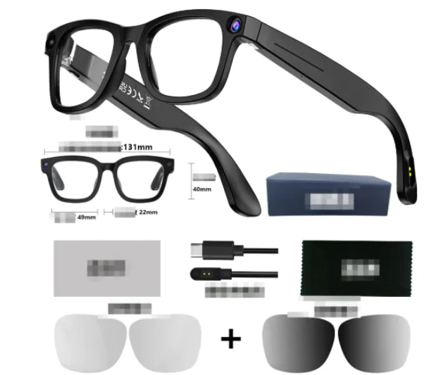 Nik & Nakks AI Camera Smart Glasses AI Camera Smart Glasses
