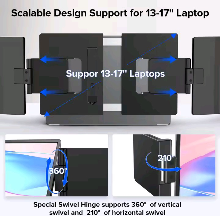 Nik & Nakks As Shown 14-inch Dual-Screen Monitor 14-inch Dual-Screen Monitor