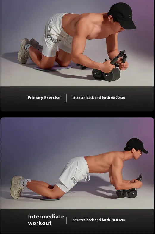 Nik & Nakks Automatic Rebound Abdominal Wheel Automatic Rebound Abdominal Wheel