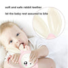 Baby Smart Bunny Light Up Rattle Toy & Teether Plays Music Lullabies for Ages 0-24 Months