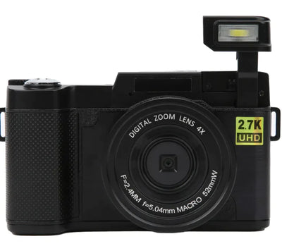 Nik & Nakks Black 32GB Battery HD 27K With Flip HD Screen R2S Digital Camera HD 27K With Flip HD Screen R2S Digital Camera