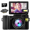 Nik & Nakks Black 32GB Battery HD 27K With Flip HD Screen R2S Digital Camera HD 27K With Flip HD Screen R2S Digital Camera
