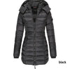 Nik & Nakks Black / L Women's Casual Long Sleeve Hooded Parka Coat Women's Casual Long Sleeve Hooded Parka Coat
