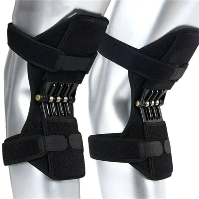 Nik & Nakks Black Spring Action Knee Brace Spring Action Knee Brace