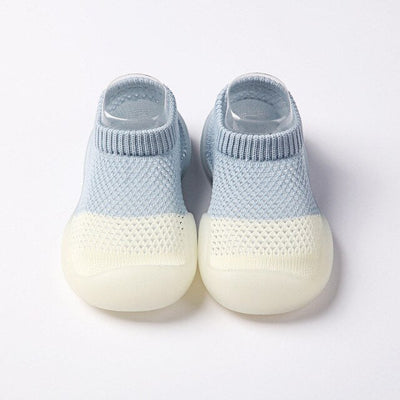 Nik & Nakks Blue / 18-19 Baby First Walker Shoes