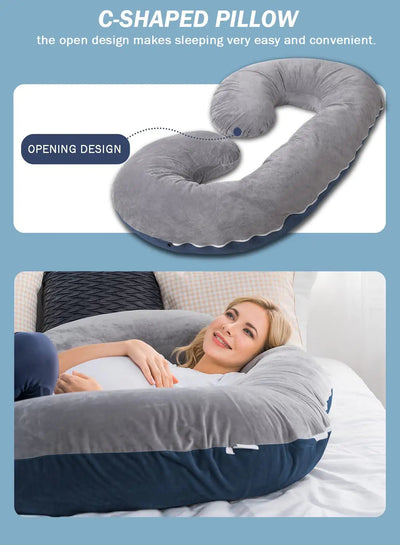 C-Shaped Body Pregnancy Pillow