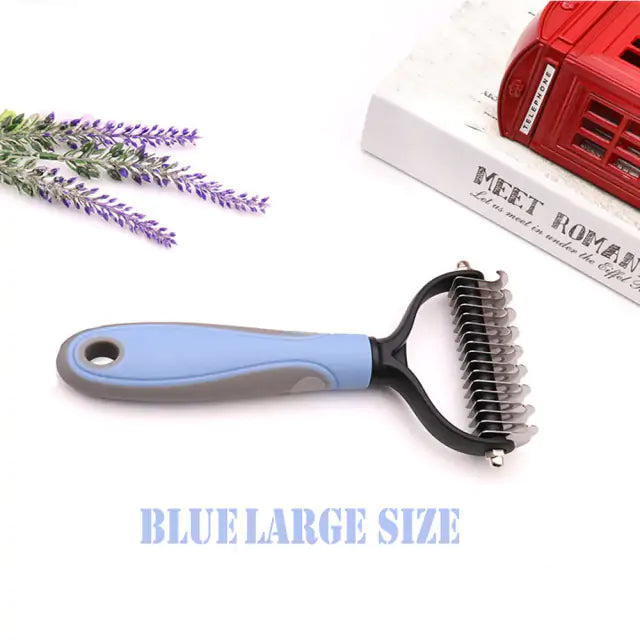 Pet Hair Grooming Tool For Dogs & Cats