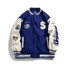 Nik & Nakks Blue S / M Men's Bomber Jacket