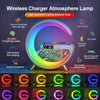 Nik & Nakks Bluetooth Speaker Wireless Charger Lamp