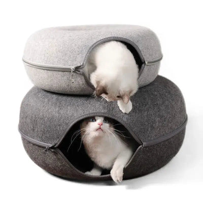 Cat Donut Tunnel Bed