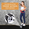 Nik & Nakks Compact Indoor Stepper with Resistance Ropes Home Exercise Stepper with Resistance Ropes