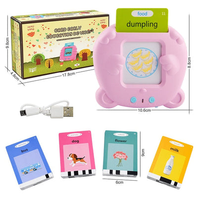 Talking Flash Cards Speech Therapy Toy with 224 Sight Words