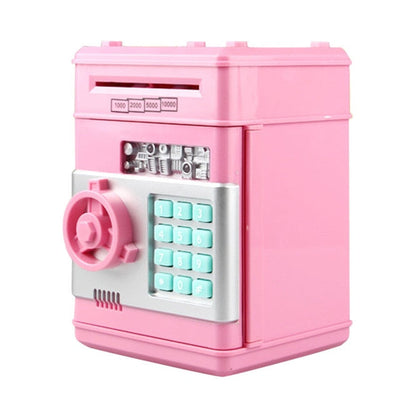 Electronic Piggy Bank ATM Mini Money Box Coin Cash Deposit Machine for Kids
