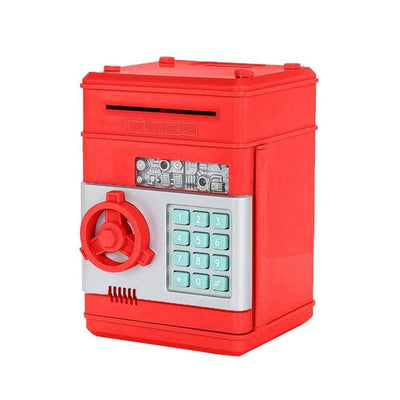 Electronic Piggy Bank ATM Mini Money Box Coin Cash Deposit Machine for Kids