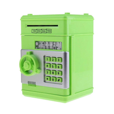 Electronic Piggy Bank ATM Mini Money Box Coin Cash Deposit Machine for Kids