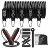 360lbs Fitness Resistance Bands Set