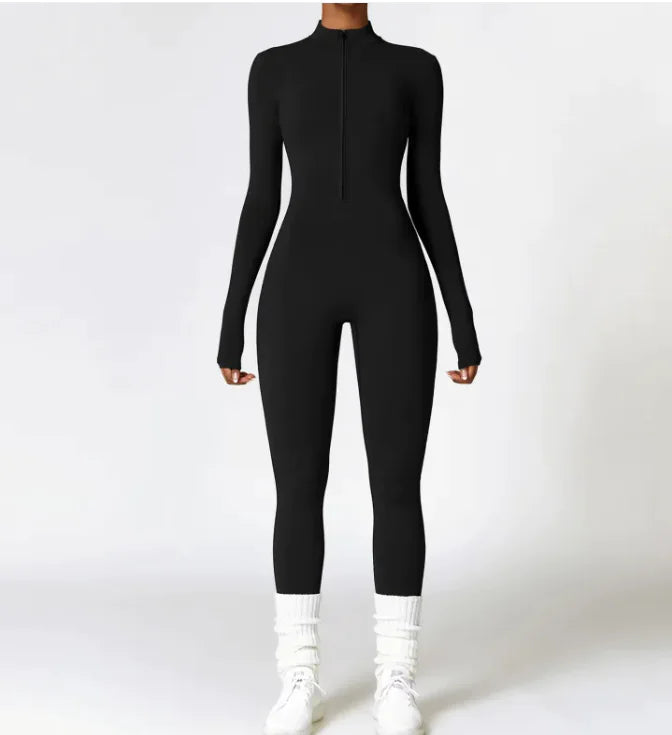 Nik & Nakks Flex Fit Zipper Bodysuit Flex Fit Zipper Bodysuit