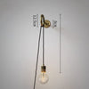 Nik & Nakks Glassbulb Wall Light