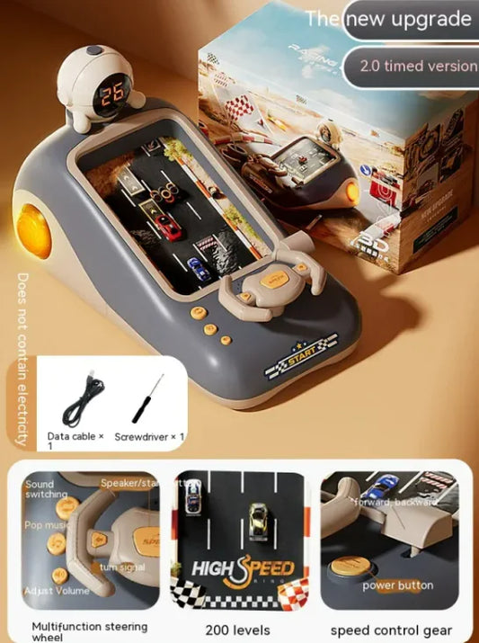 Children's Racing Car Adventure Steering Wheel