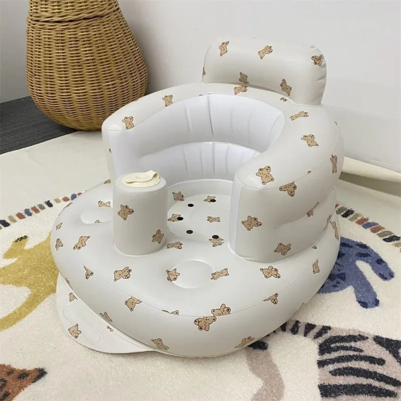 Nik & Nakks Inflatable Baby Chair for Dining & Bath Inflatable Baby Chair for Dining & Bath