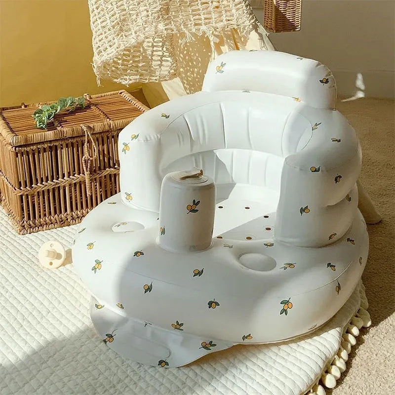 Nik & Nakks Inflatable Baby Chair for Dining & Bath Inflatable Baby Chair for Dining & Bath