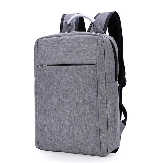 Nik & Nakks Light grey Men's 2020 Multi-Functional Laptop Backpack (Custom Logo) Men's 2020 Multi-Functional Laptop Backpack (Custom Logo)