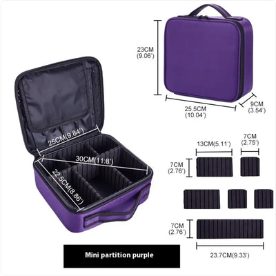 Nik & Nakks Mini Travel Cosmetic Storage Bag Mini Travel Cosmetic Storage Bag