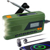 Nik & Nakks n/a iRonsnow 4500mAh Solar Hand Crank Emergency Radio AM/FM/NOAA Alert Portable Radio with Digital Display Led Flashlight & Headphone Jack 3-Way Powered SOS Alarm for Indoor/Outdoor Emergencies iRonsnow 4500mAh Solar Hand Crank Emergency Radio AM/FM/NOAA Alert Portable Radio with Digital Display Led Flashlight & Headphone Jack 3-Way Powered SOS Alarm for Indoor/Outdoor Emergencies