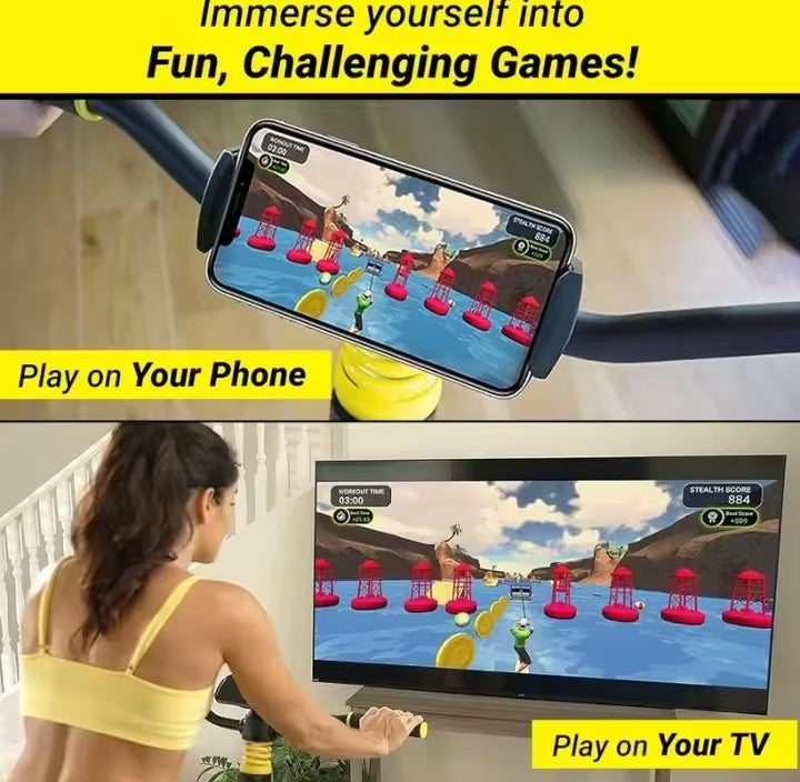 Nik & Nakks n/a STEALTH GAME CYCLE: Full-Body Workout X-Bike with 5 Free Games STEALTH GAME CYCLE: Full-Body Workout X-Bike with 5 Free Games