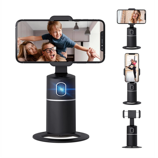 AI Smart Selfie Auto Face Tracking Phone Holder