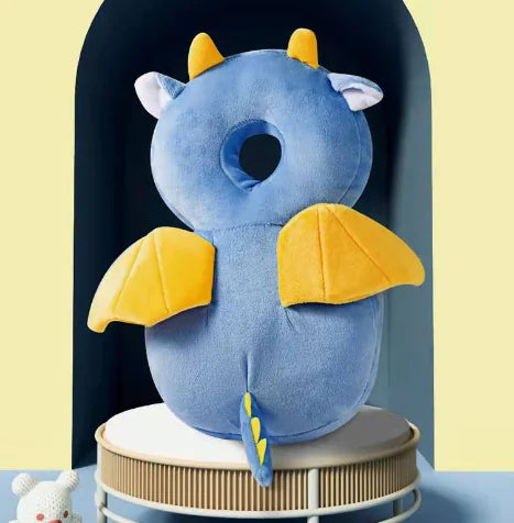 Nik & Nakks New Little Flying Dragon / Plush style Toddler Head Protection Pad Toddler Head Protection Pad
