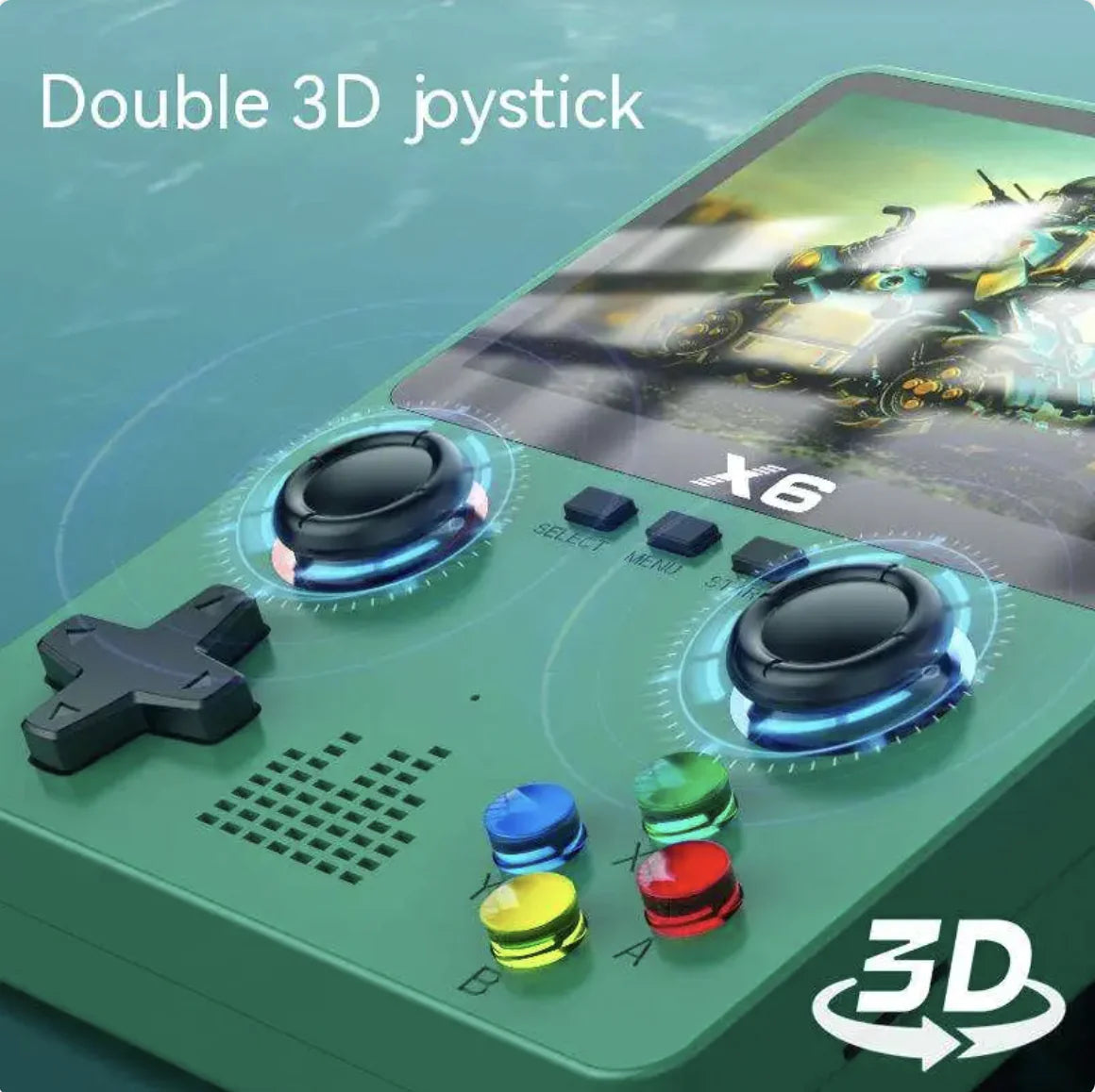 Nik & Nakks New X6 Game Console HD Double Shake