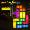 Tetris Puzzle 3D LED Night Light Toy Lamp for Kids