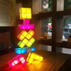 Tetris Puzzle 3D LED Night Light Toy Lamp for Kids