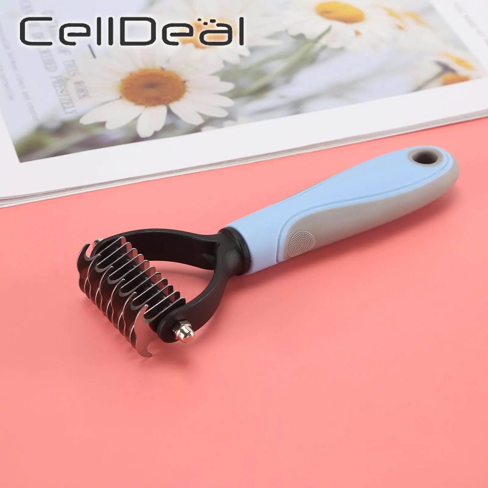 Pet Hair Grooming Tool For Dogs & Cats