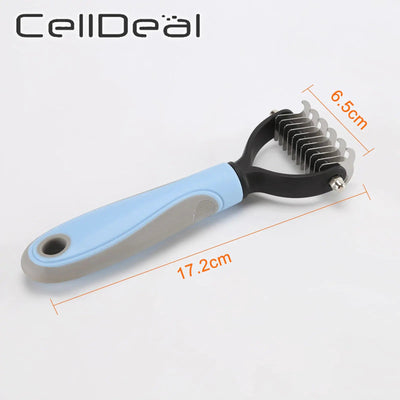 Pet Hair Grooming Tool For Dogs & Cats