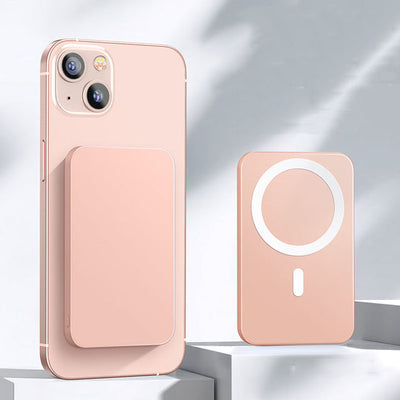 Pink / 10000mAh Magnetic Wireless Charger
