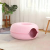 Pink / S Cat Donut Tunnel Bed