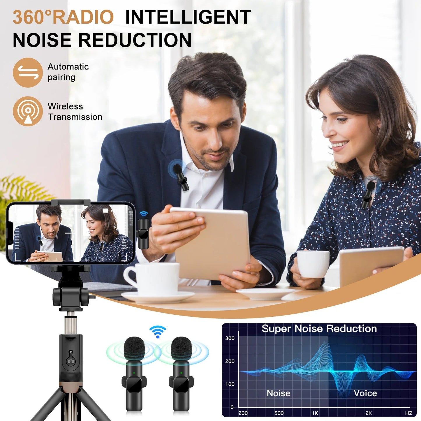 Nik & Nakks Portable  Wireless Microphone Portable  Wireless Microphone
