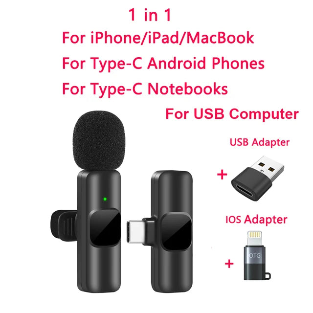 Nik & Nakks Portable  Wireless Microphone Portable  Wireless Microphone