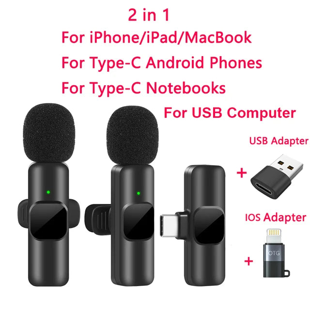 Nik & Nakks Portable  Wireless Microphone Portable  Wireless Microphone