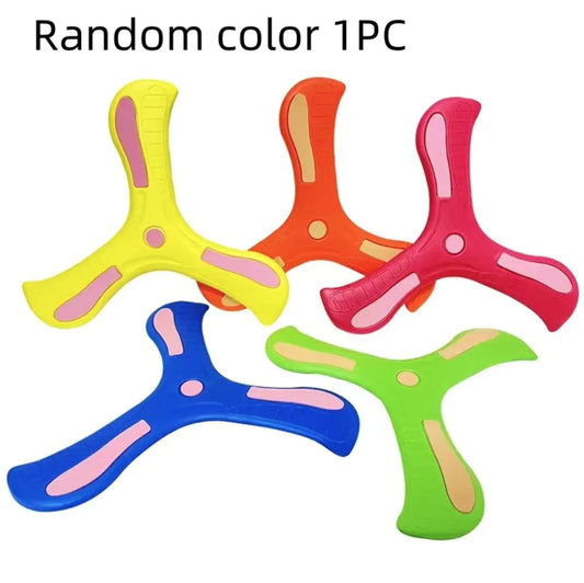 Soft Three Leaf Cross Boomerang Toy