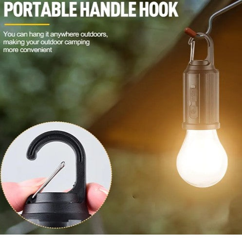 Nik & Nakks Rechargeable LED Camping Light Bulb (One) Rechargeable LED Camping Light Bulb (One)
