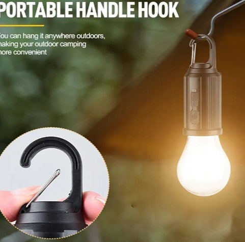 Nik & Nakks Rechargeable LED Camping Light Bulb (One) Rechargeable LED Camping Light Bulb (One)